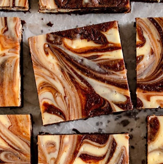 Cheesecake Swirl Brownies