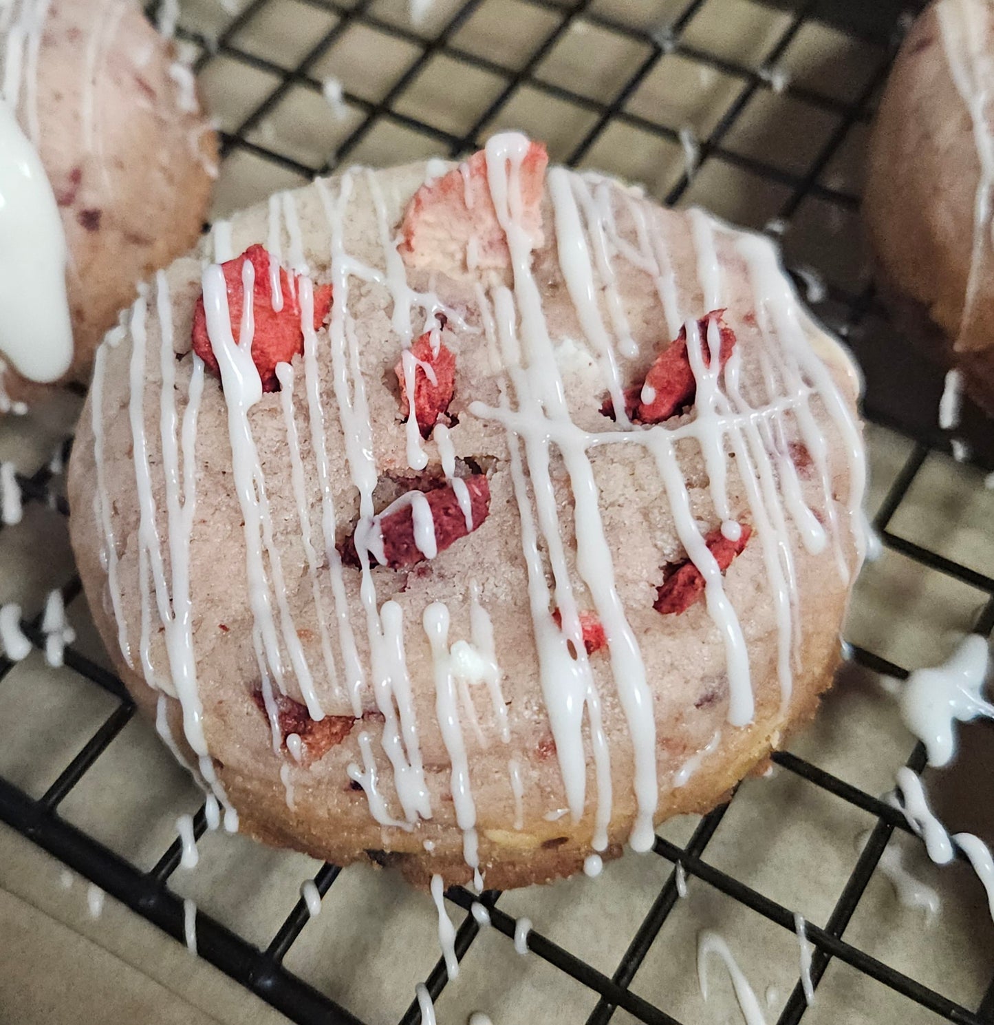 Strawberry Chip Cookies