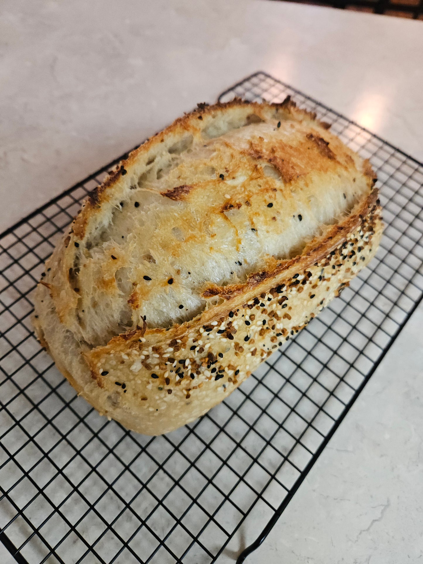 Everything Bagel Seasoning Sourdough